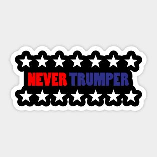 Never trumper Sticker